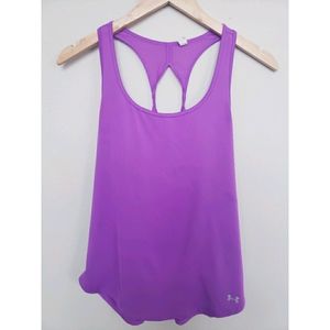 Under Armour Purple Tank Top Size Extra Small